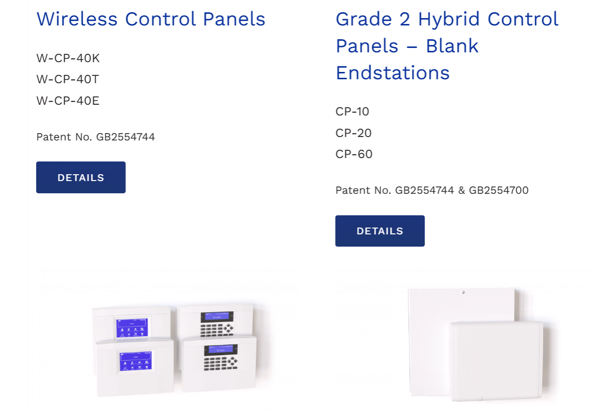 security systems - orisec panels